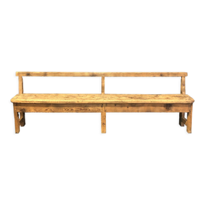 Ancien banc en bois, XIXeme