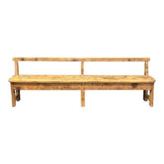 Ancien banc en bois, XIXeme