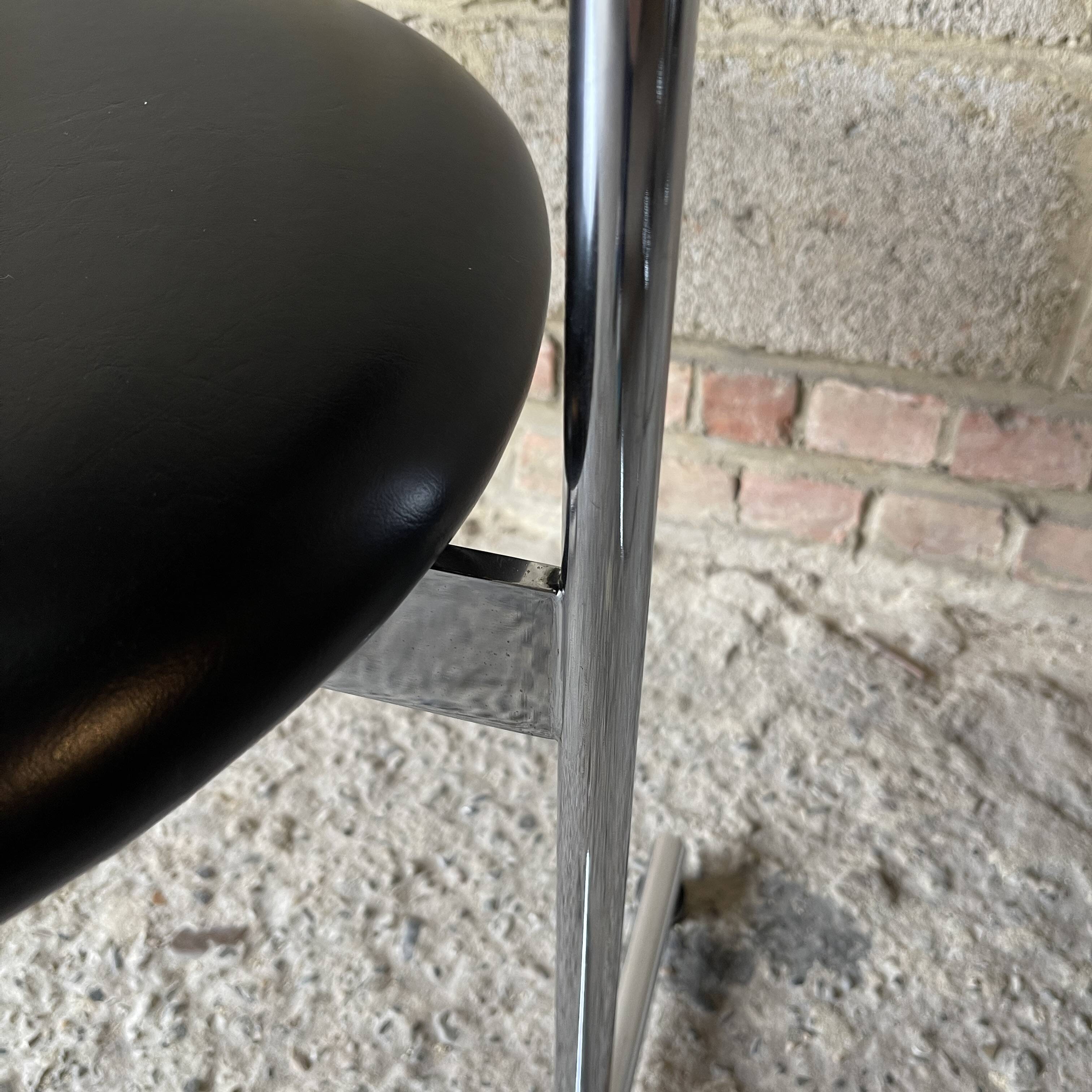 Set of 4 "Airport Model 037" chairs by Geoffrey Harcourt for Hans Kaufeld, 1960s