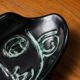 Ceramic cup with stylized face, 1960s