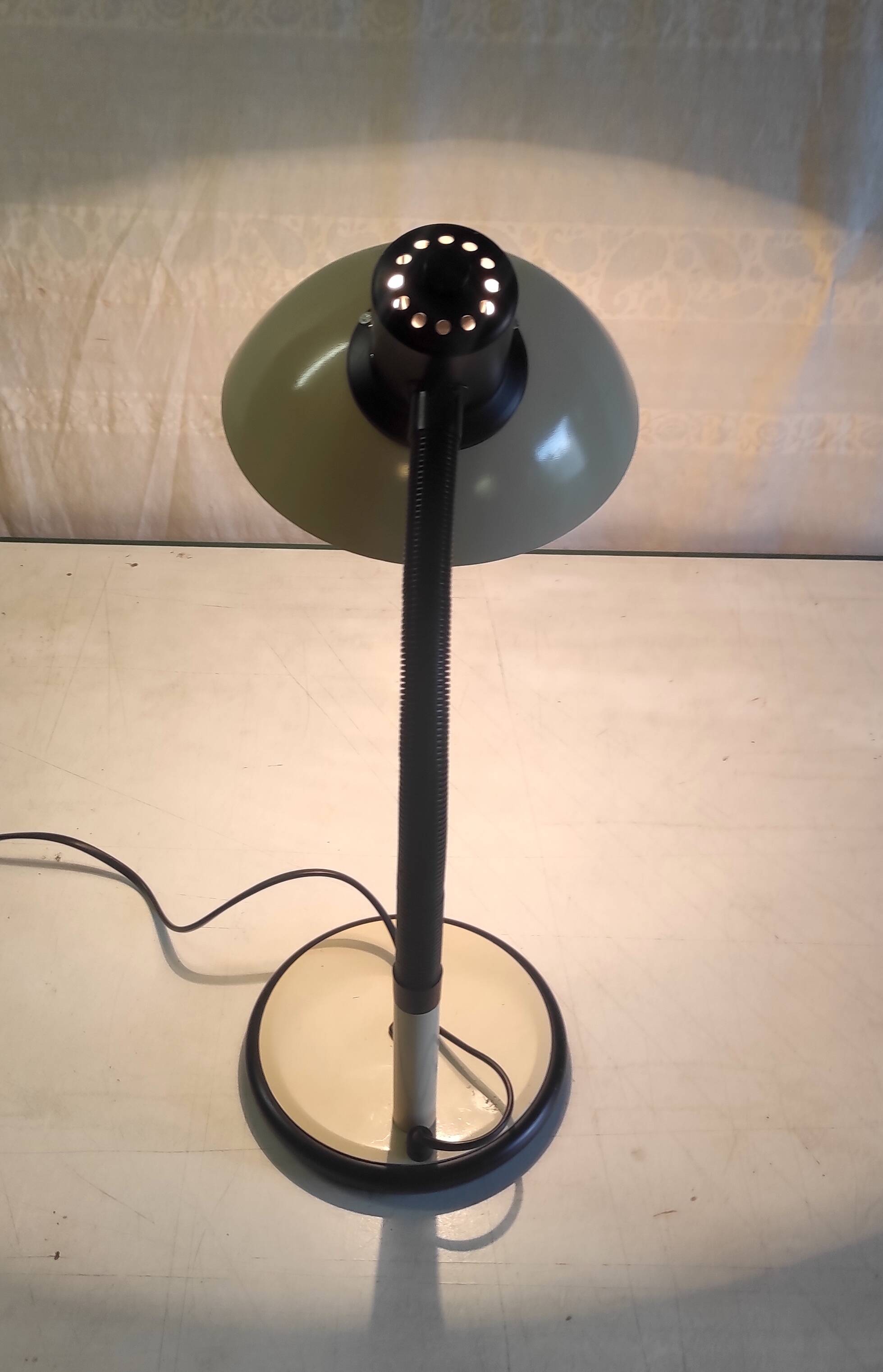 Articulated metal lamp by Aluminor (Fr) - 1970s/80s