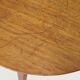 Tripod coffee table in oak, 1950s.