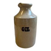 Vintage Pearsons stoneware oil pot