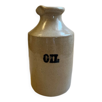 Vintage Pearsons stoneware oil pot