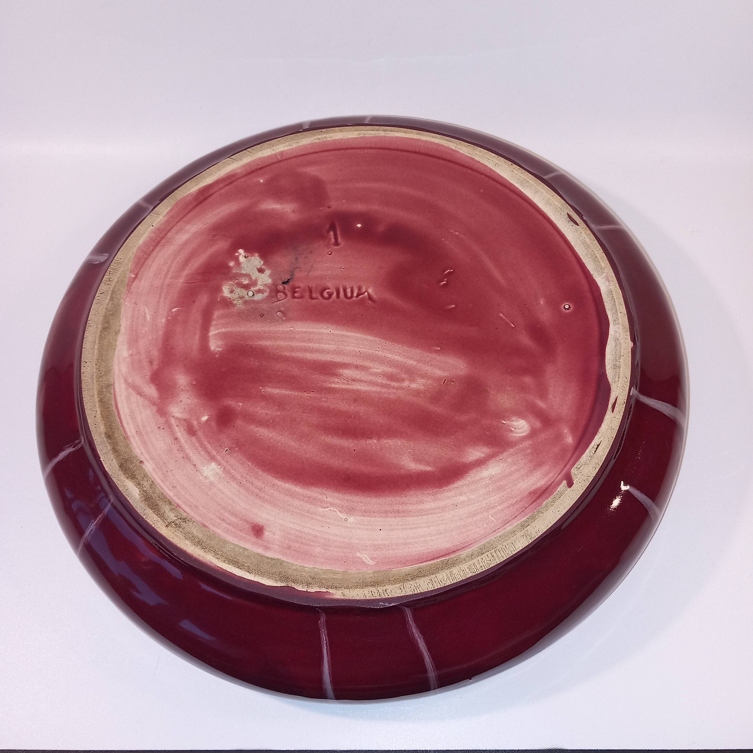 Large vintage ceramic cup style 60/70, from belgium