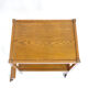 Light wood service and removable top from the 60s and 70s.
