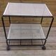 Perforated iron rolling table