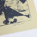 Lithograph of Alfred Furler 70s