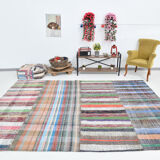 Multicolor modern rug 321x234cm