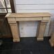 Wooden fireplace