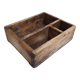 Wooden box workshop with compartments 27x22,7cm
