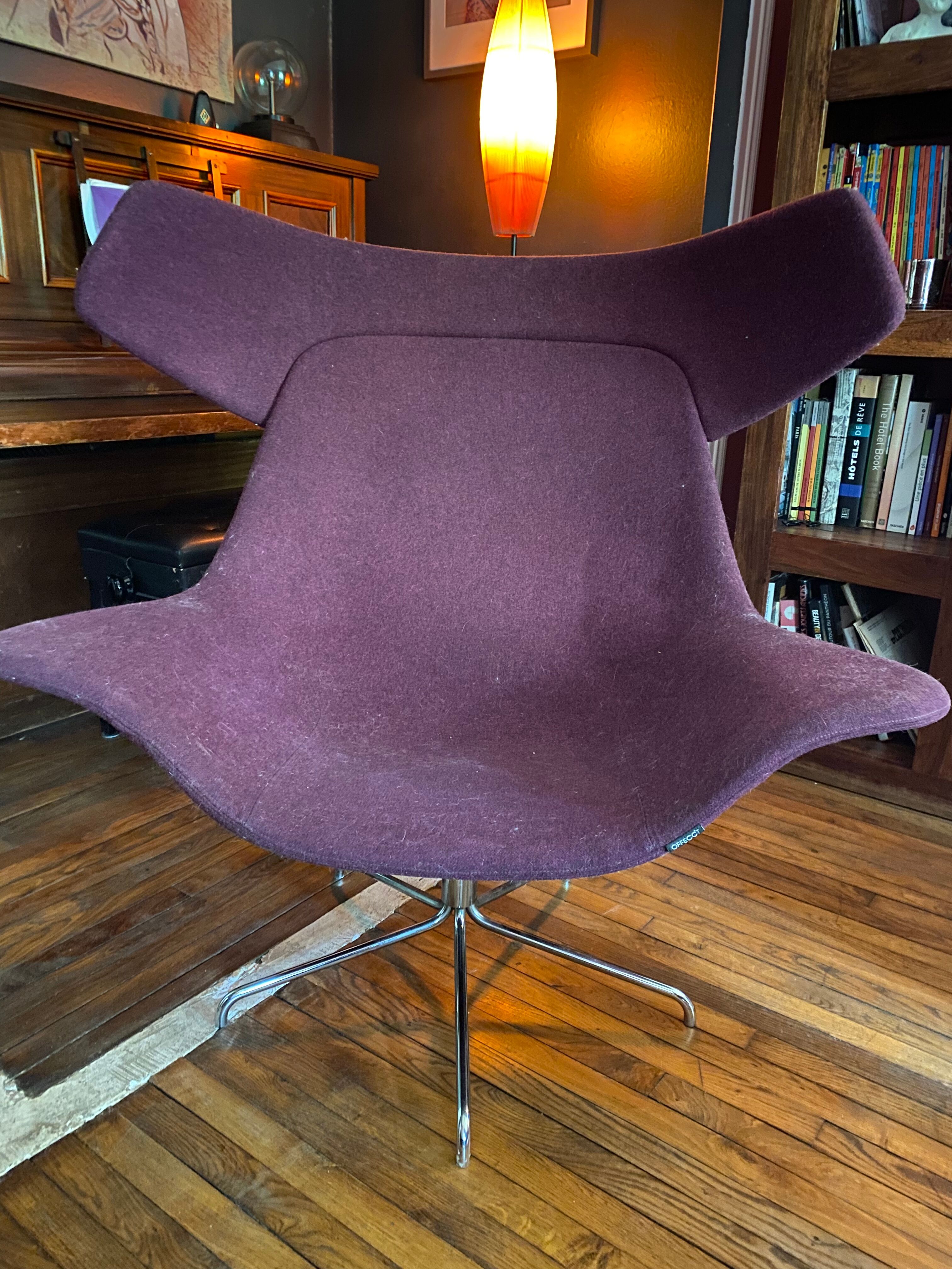 Offecct oyster armchair