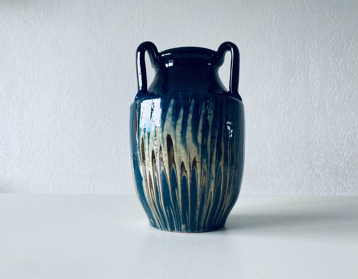 Old Savoyard pottery, mixed colors with handles