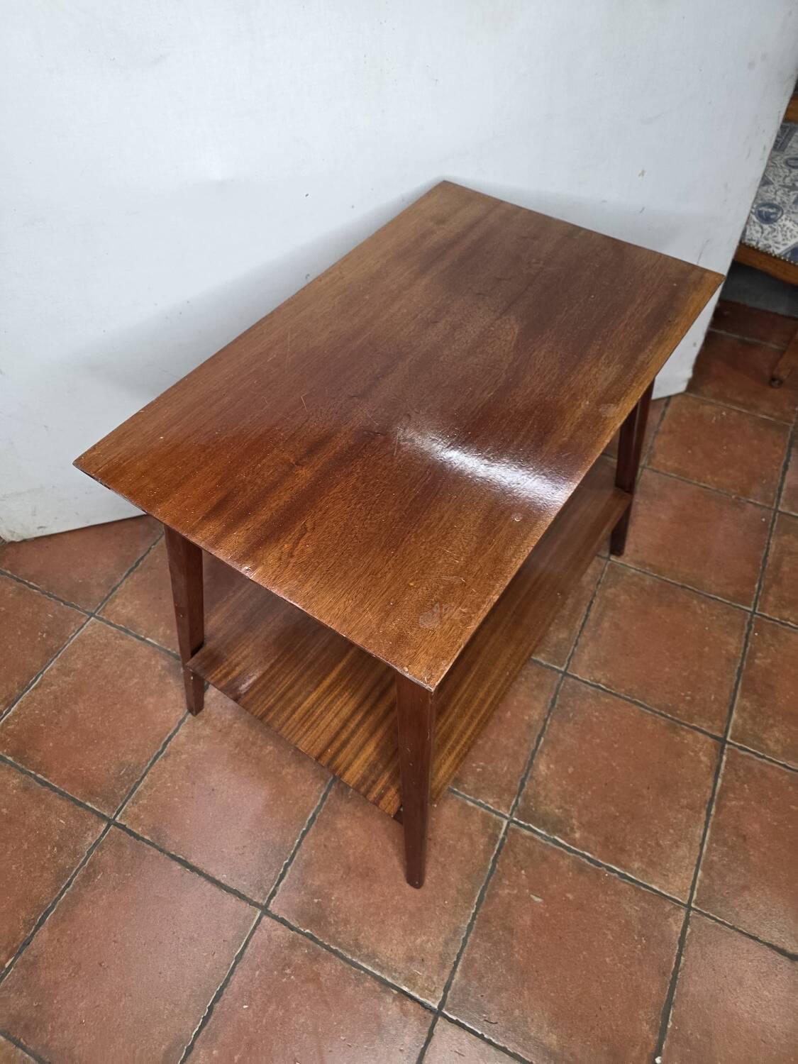 Vintage 1960s mahogany side table