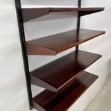 Rosewood Shelves By kai Kristiansen For Feldballes