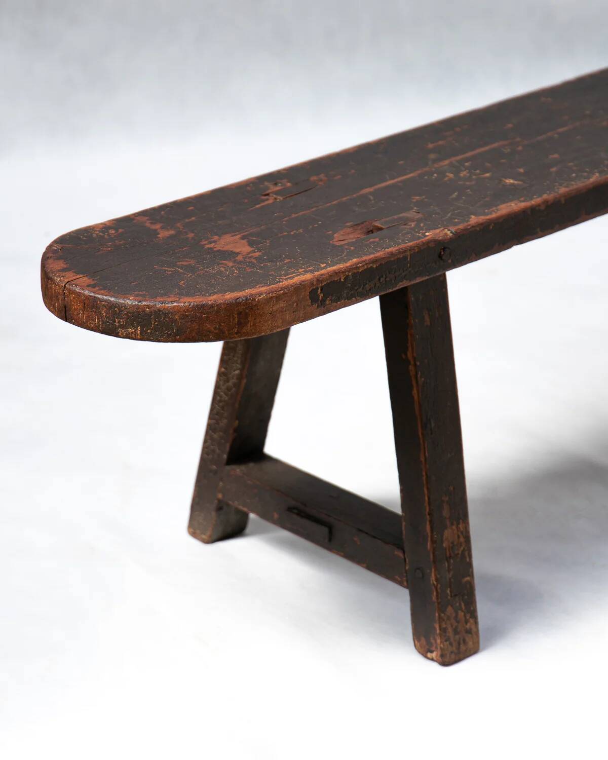 Old French provincial wooden bench, no. 1 | 335 cm