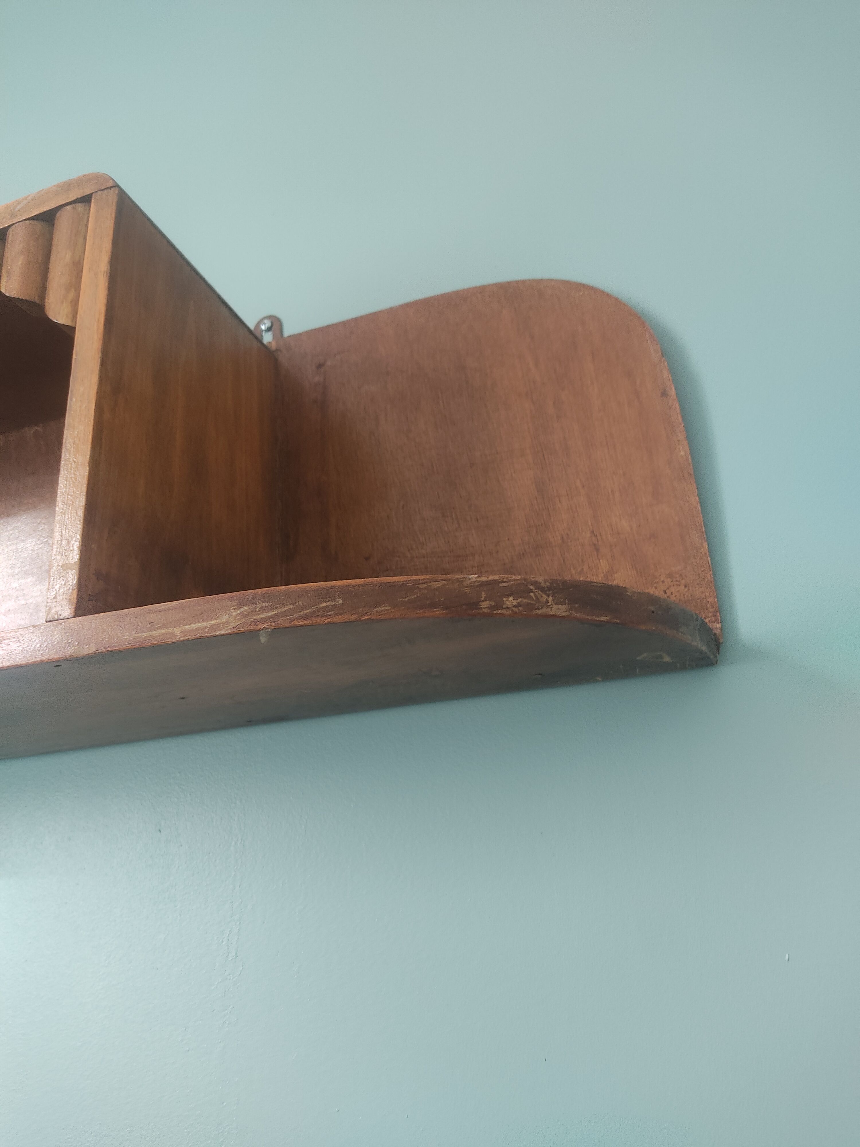Art Deco wall shelf