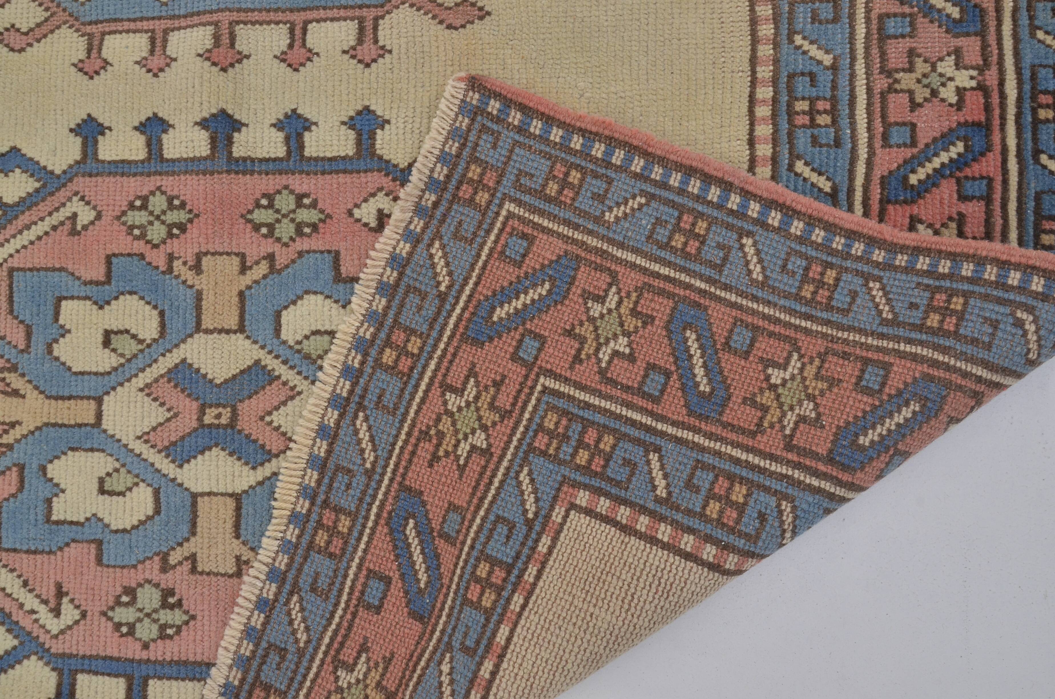 Oushak Vintage Handmade Area Rug