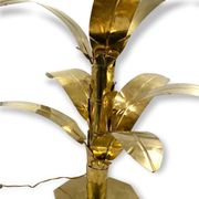 Palm tree brass floor/table lamp, Bottega Gadda Italy, 1960