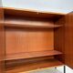 1960s Small Vintage Teak Cabinet with Metal Legs