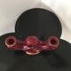 Candle grenat candlestick