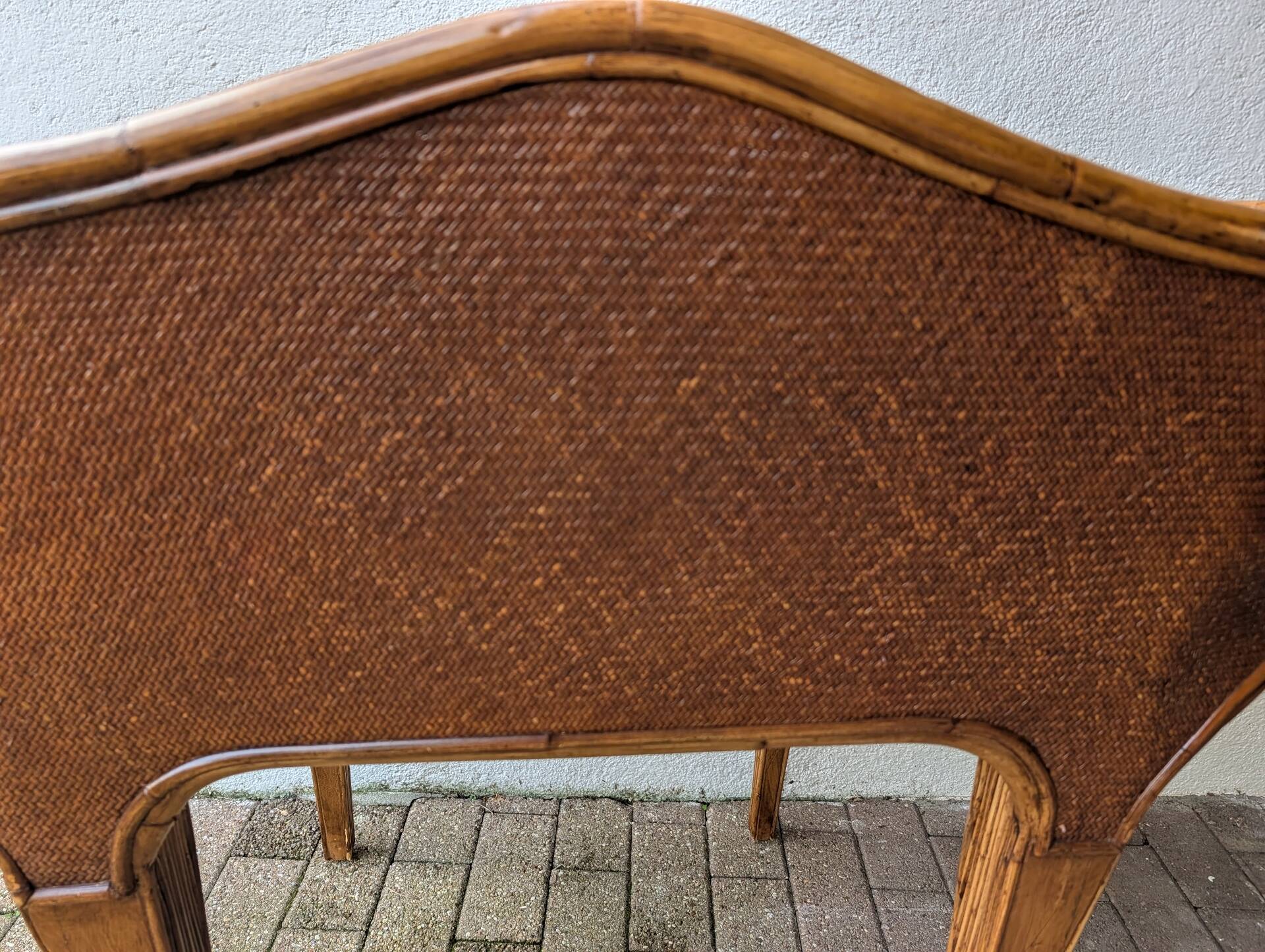 Kalma rattan secretary desk – Ramón Castellano, 1970s