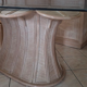 Hollywood Regency dining room rattan bamboo