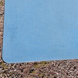 Blue formica folding table