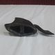 Old mail carrier swan (towel holder or letter holder) made of metal