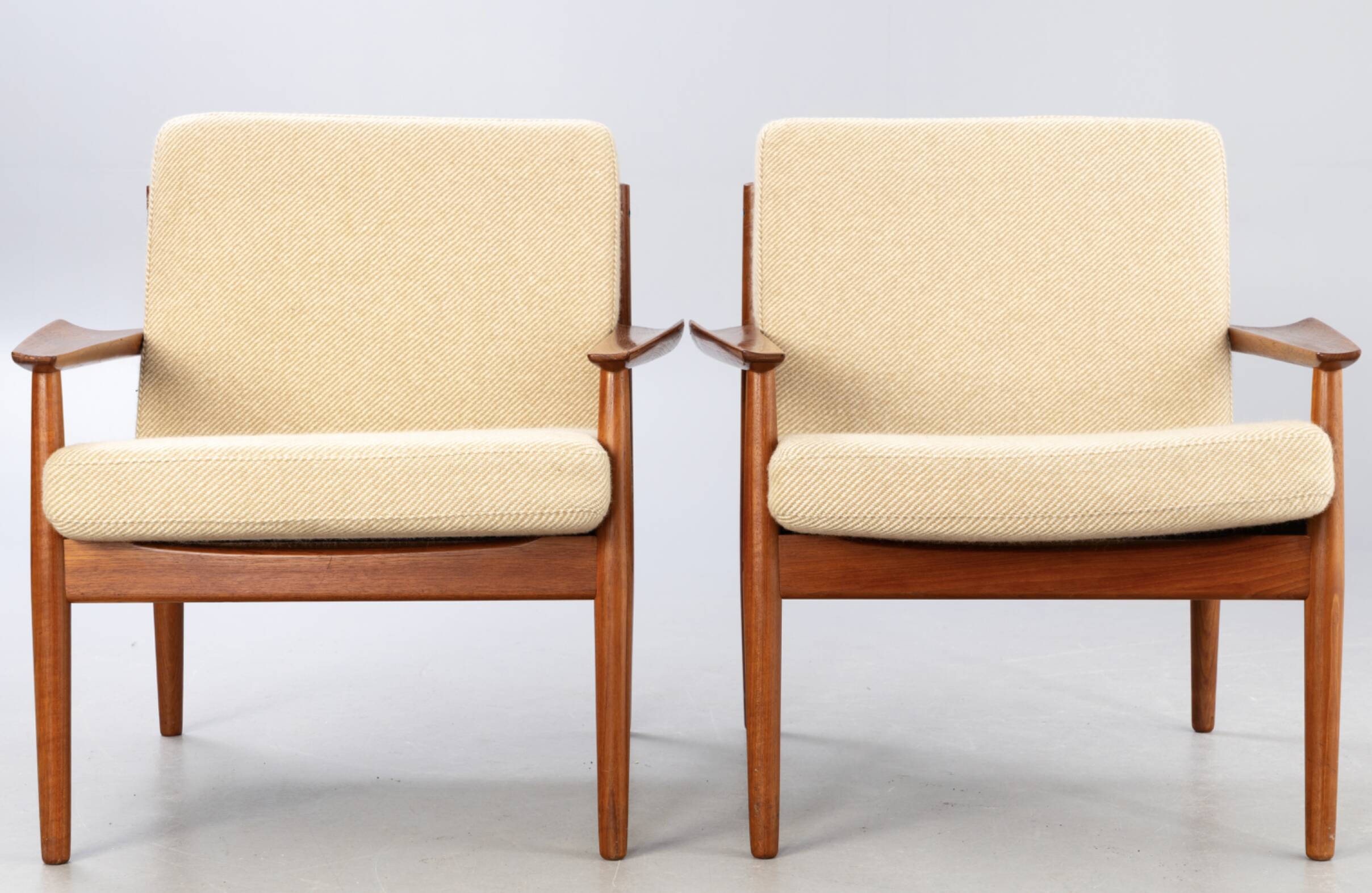 Pair of Armchairs by Arne Vodder