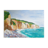 Seascape on canvas