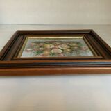 Still life of a bouquet of flowers, oil on canvas, signed.