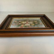 Still life of a bouquet of flowers, oil on canvas, signed.
