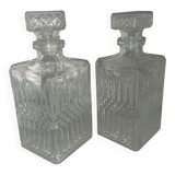 Vintage whisky decanters