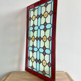 Polychrome stained glass window 1900