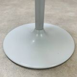 Orange tulip foot stool from the 80s, vintage