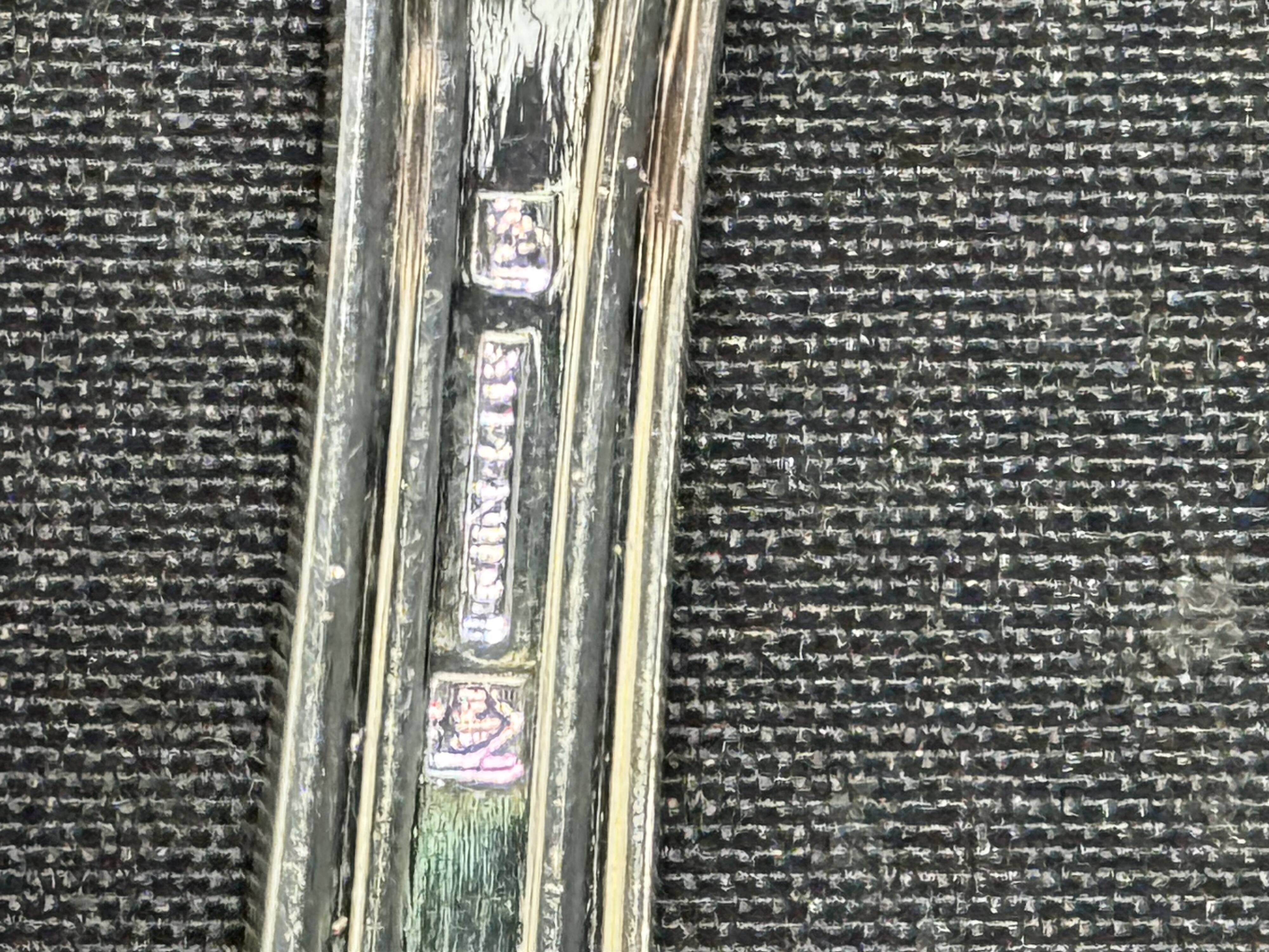 Alfenide 37-piece cutlery set for Christofle Saturne model