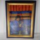 Oil painting on canvas "French Childhood" 1980