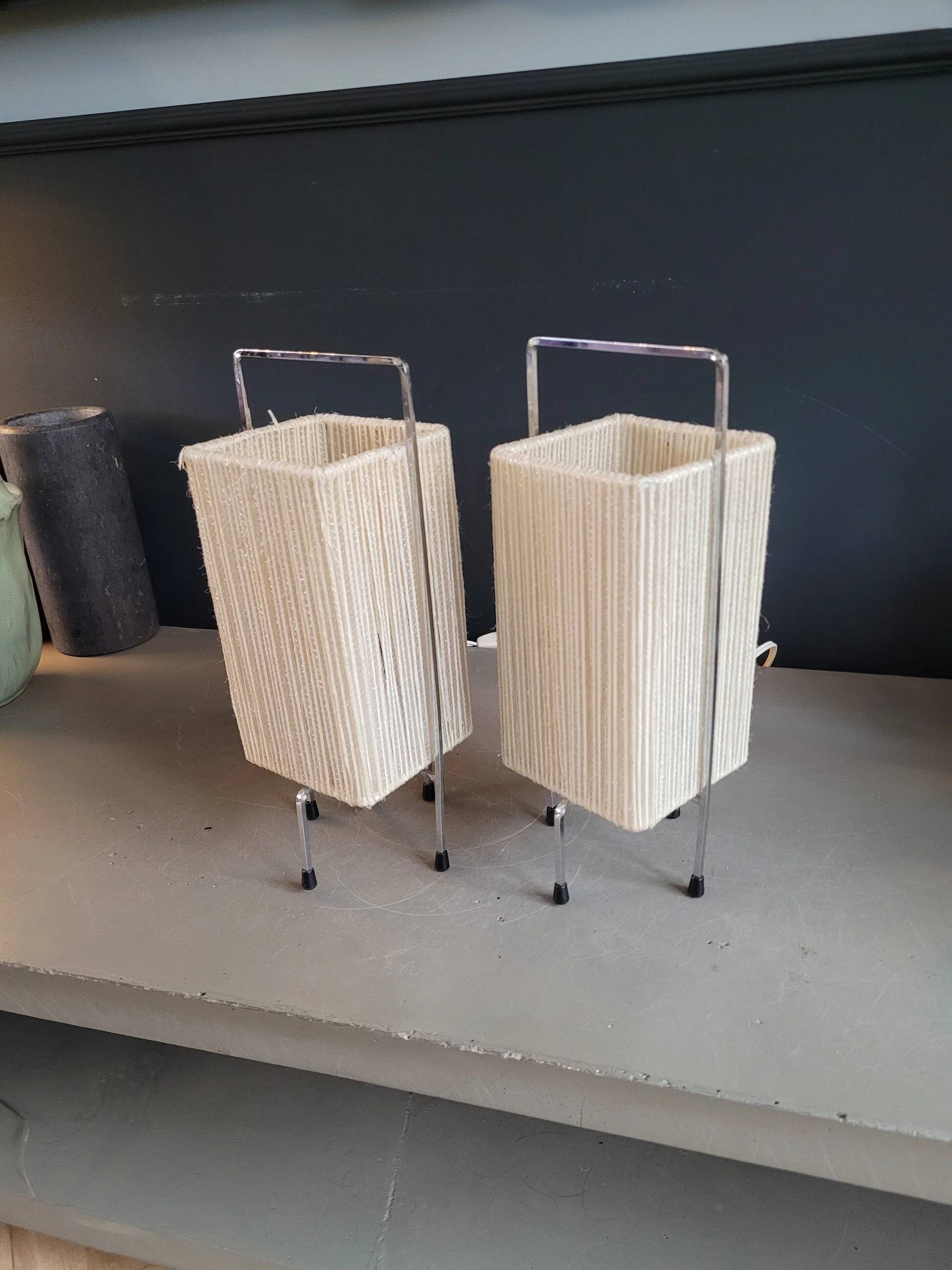 Pair of vintage lamps - Ref 839