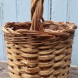 wicker round basket