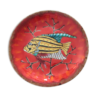 Emile Rocher Saint Renan Earthenware Plate