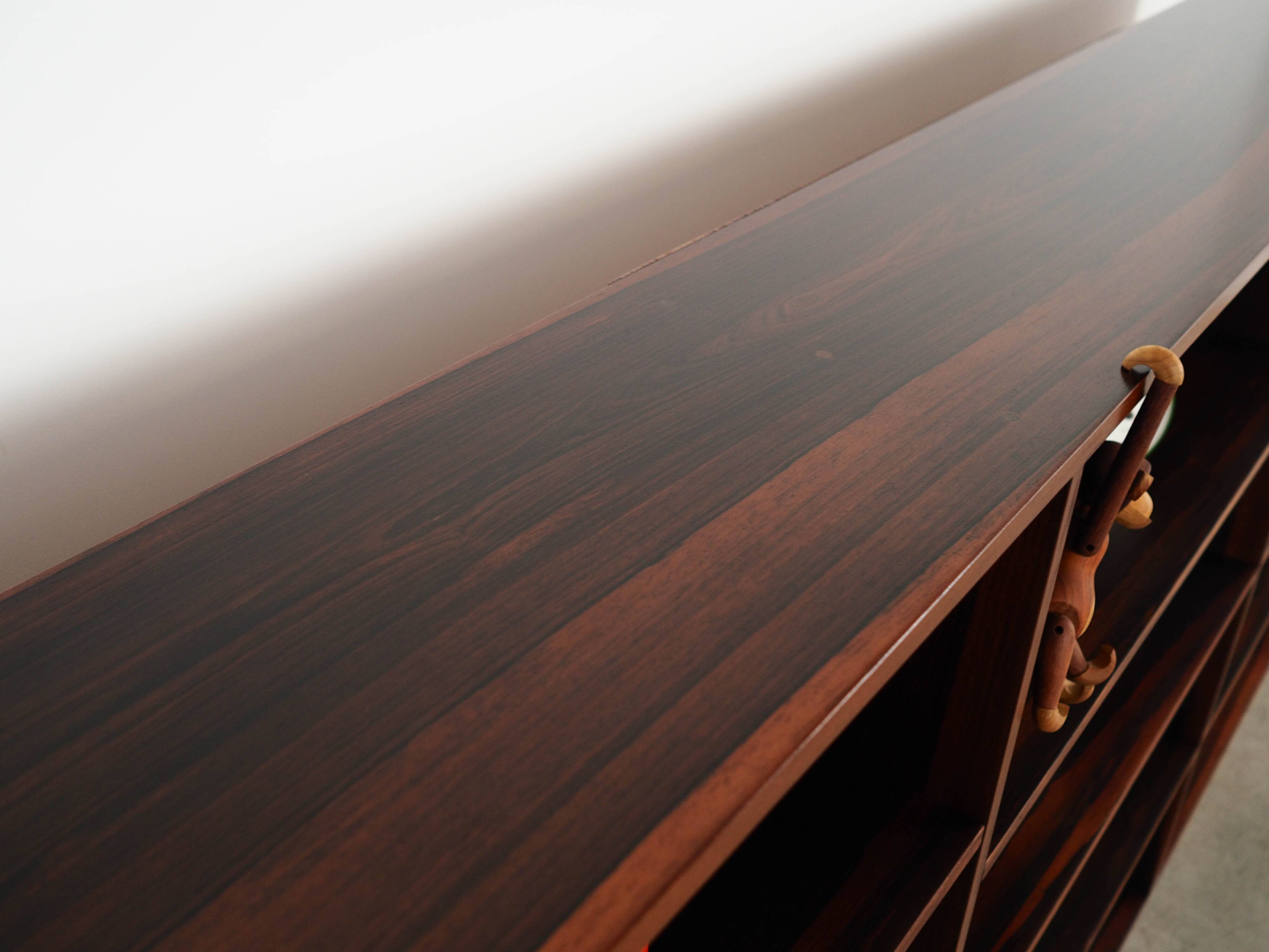 Rosewood bookcase, Danish design, 1970s, made in Denmark