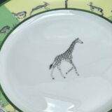 4 Hermès Africa dinner plates