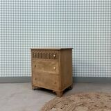 Oak bedside table (refurbished)