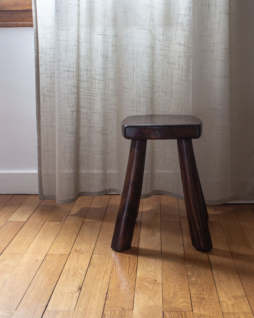 Pine stool feet trumpet, Alpine folk art, 2nd half of the twentieth century