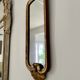 Miroir bois doré 18ème siècle 20x51cm