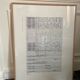 Rare Lithographie partition Repons signée Pierre Boulez encadrée
