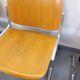 Suite of 4 vintage Giancarlo Piretti benches for Castelli in wood and aluminum