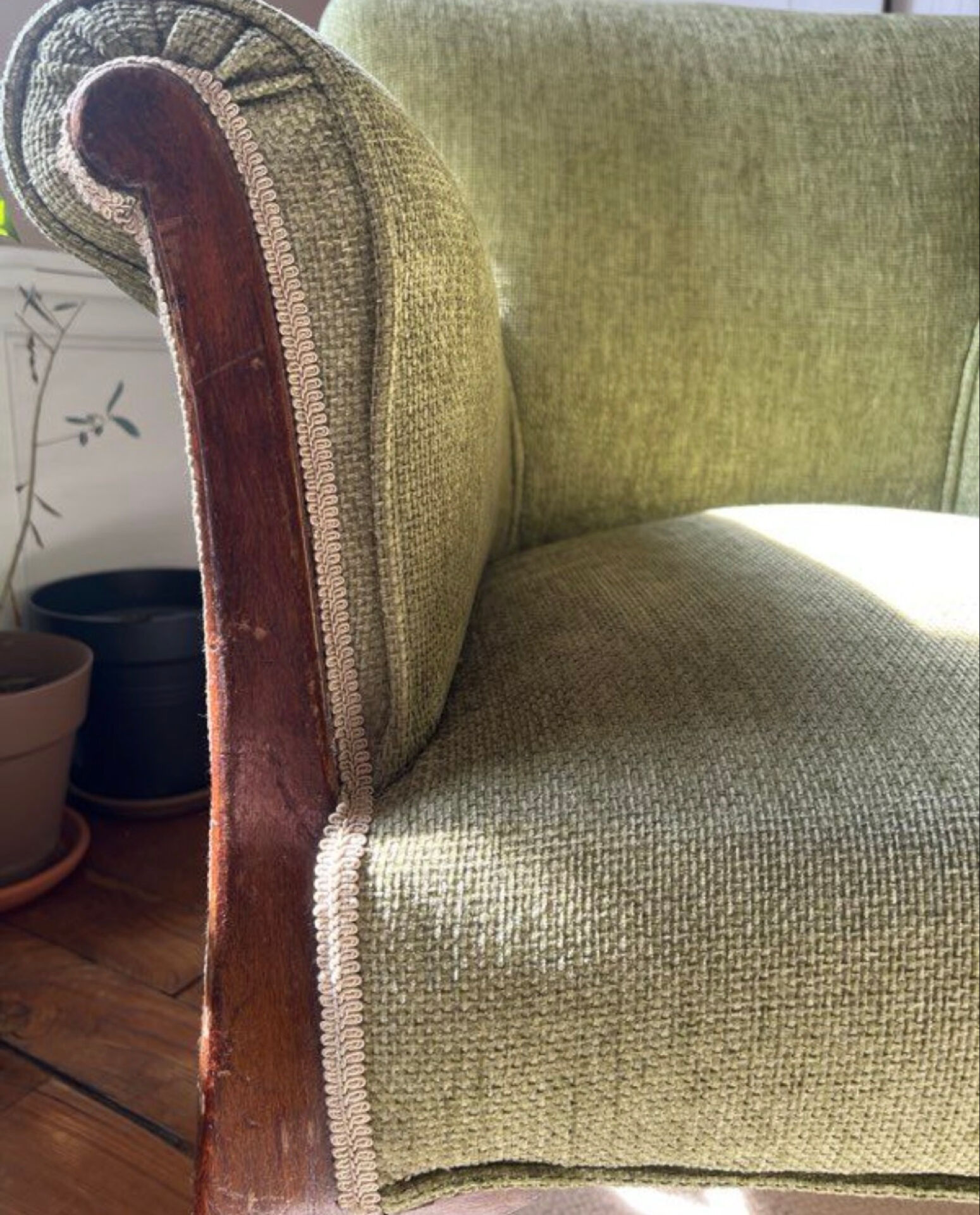 Paire de fauteuils vintage années 60 – esprit scandinave