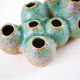 Ceramic vase – flower frog, Danish design, 1960s, made in Denmark